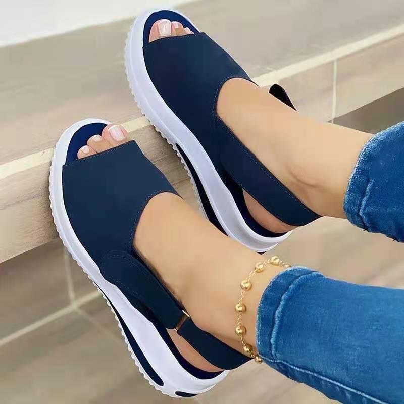 Velcro Casual Summer Women Sandals - AmiraMart