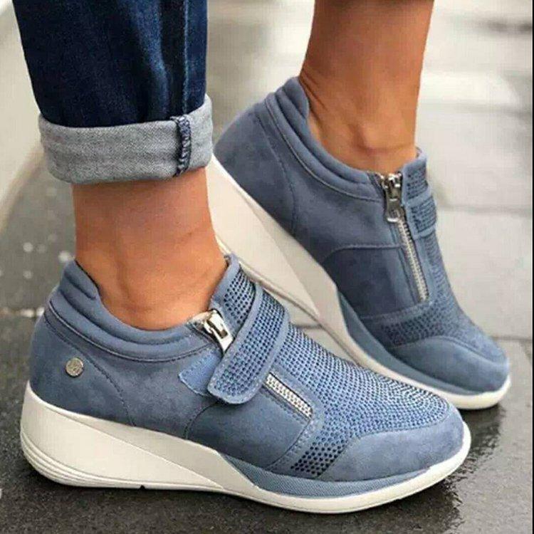 Velcro Single Shoes Mary Jane Women's Style - AmiraMart