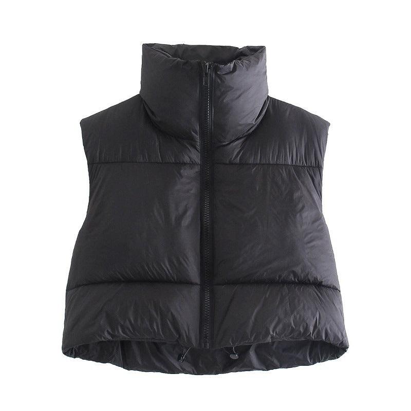 Vest Loose And Slim Solid Color Sleeveless - AmiraMart