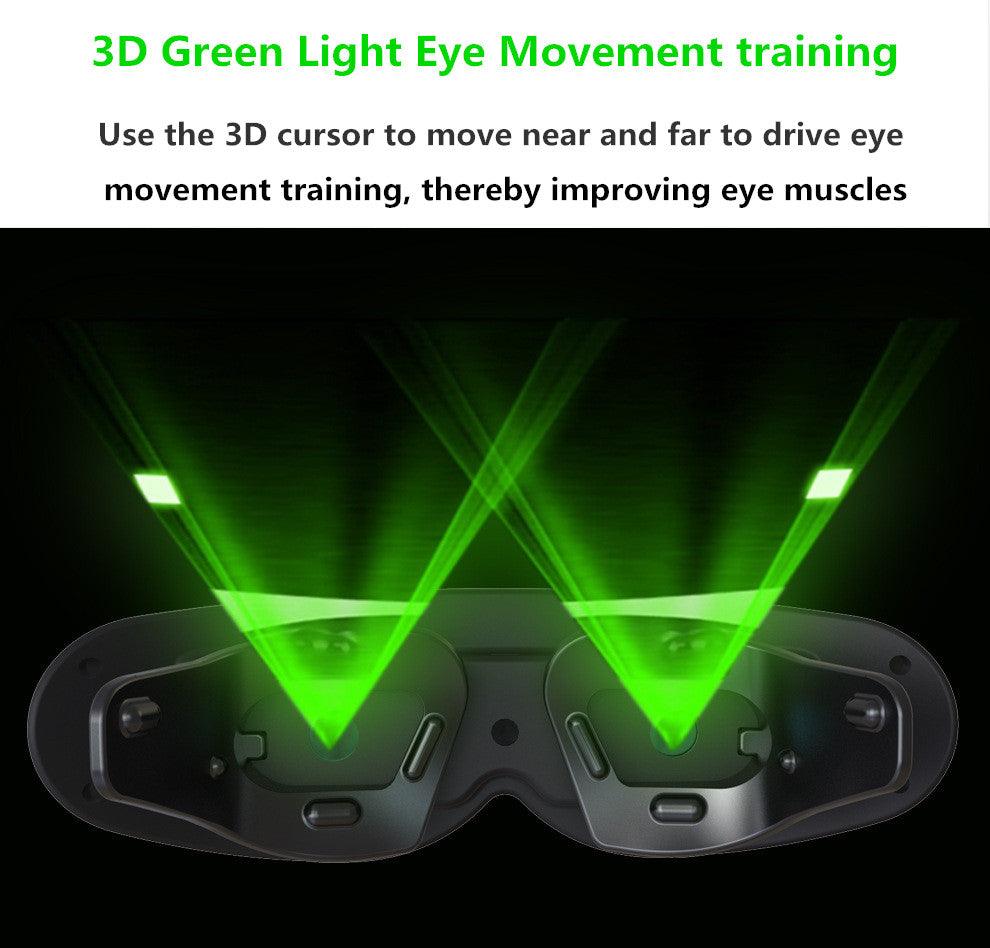 Vibrating Eye Massage 3D Green Light Eye Massager - AmiraMart