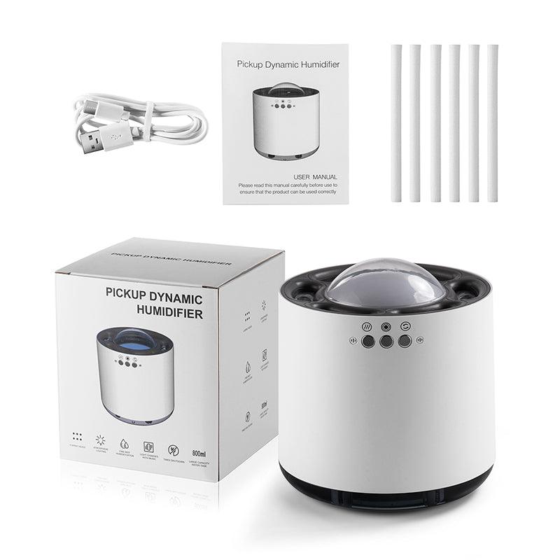 Voice Control Colorful Led Lamp Humidifier - AmiraMart