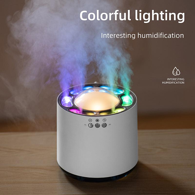 Voice Control Colorful Led Lamp Humidifier - AmiraMart