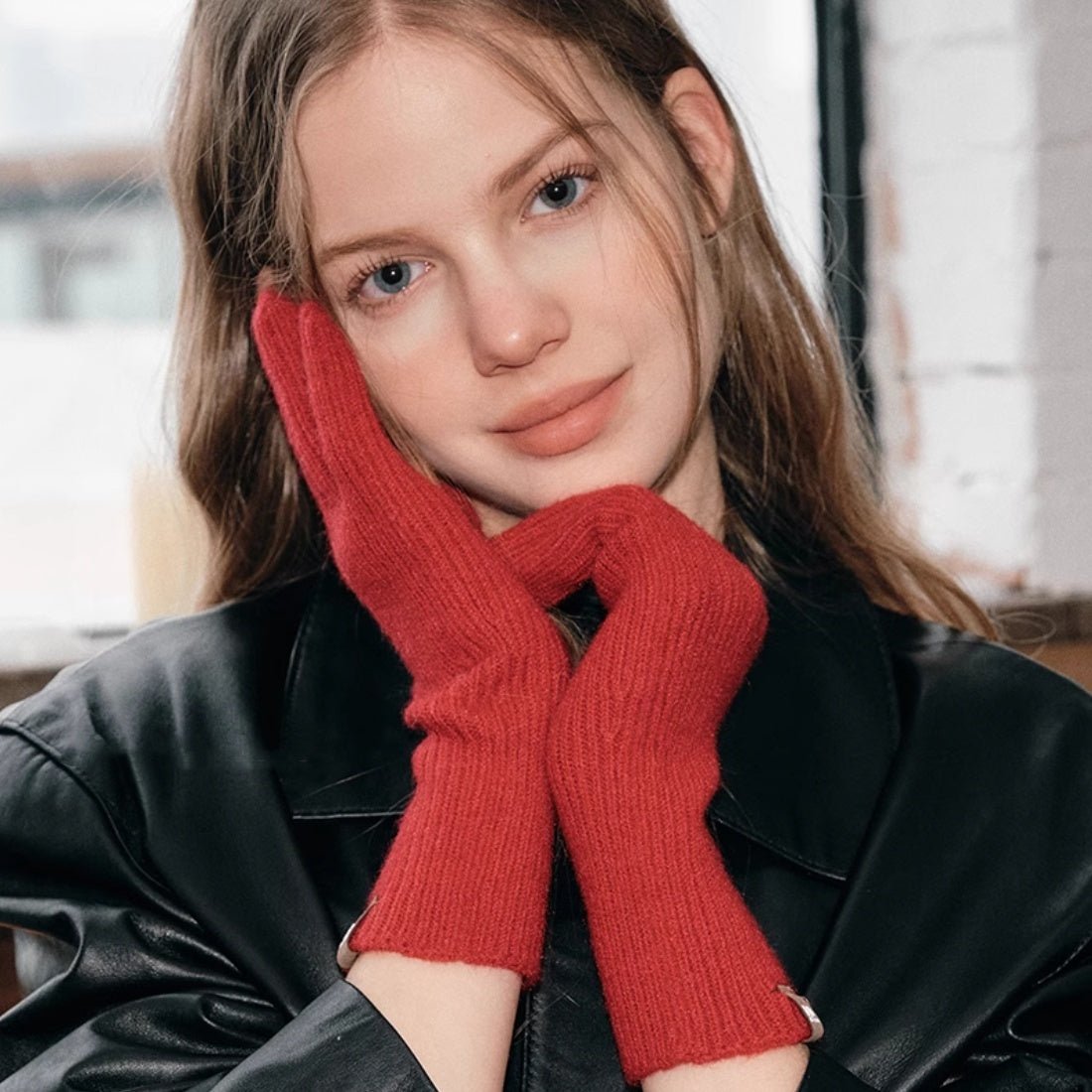 Warm - keeping And Cold - proof Finger Touch Screen Gloves - AmiraMart