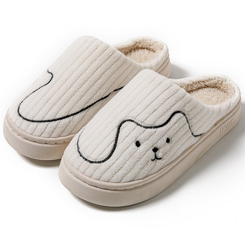 Warm Plush Slippers - AmiraMart