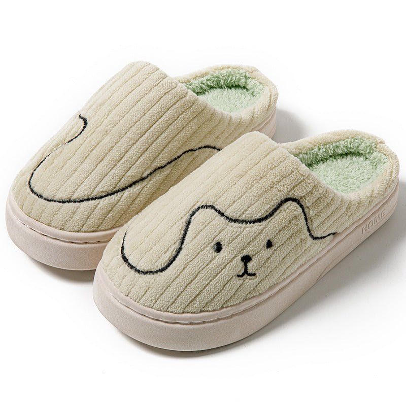 Warm Plush Slippers - AmiraMart