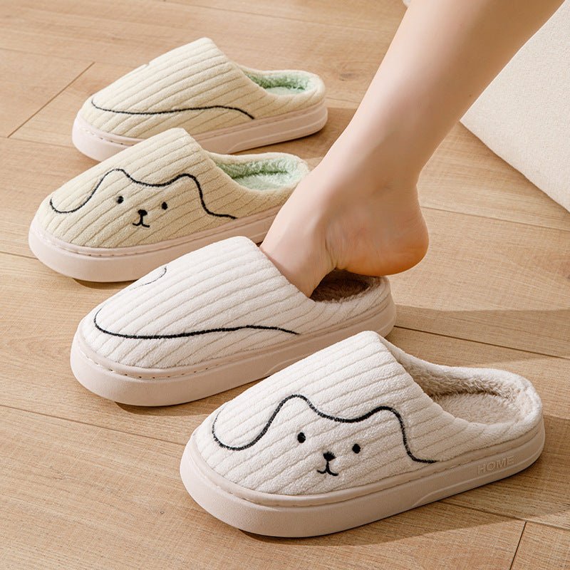 Warm Plush Slippers - AmiraMart