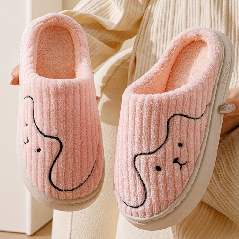 Warm Plush Slippers - AmiraMart
