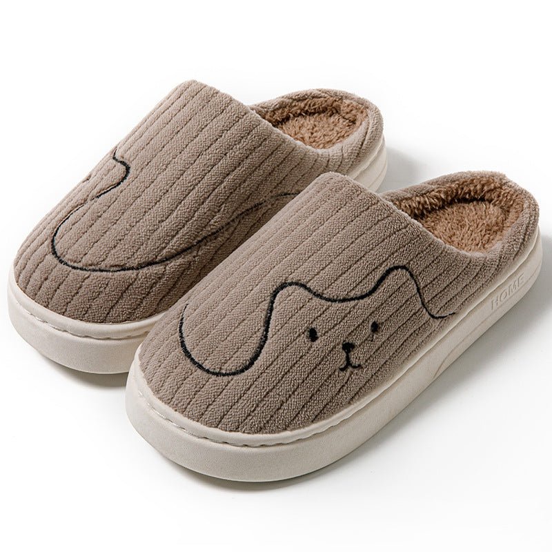 Warm Plush Slippers - AmiraMart