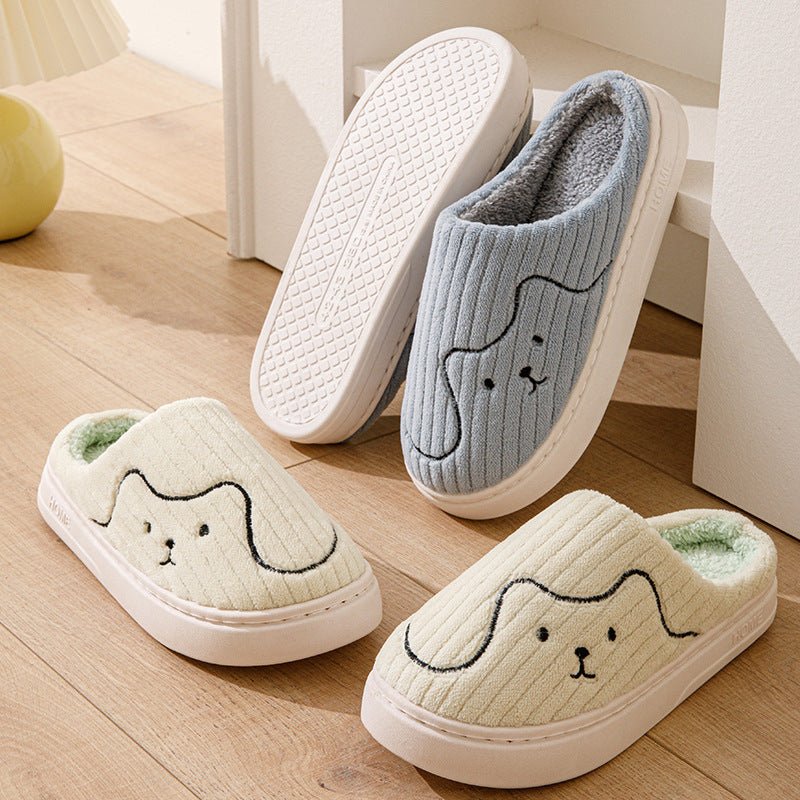Warm Plush Slippers - AmiraMart
