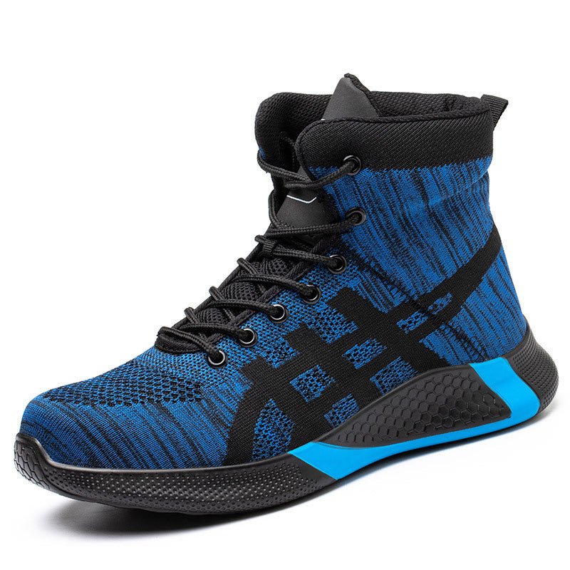 Warm Thickened Breathable Lace - up Safety Shoes - AmiraMart