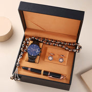Black suit with boutique box