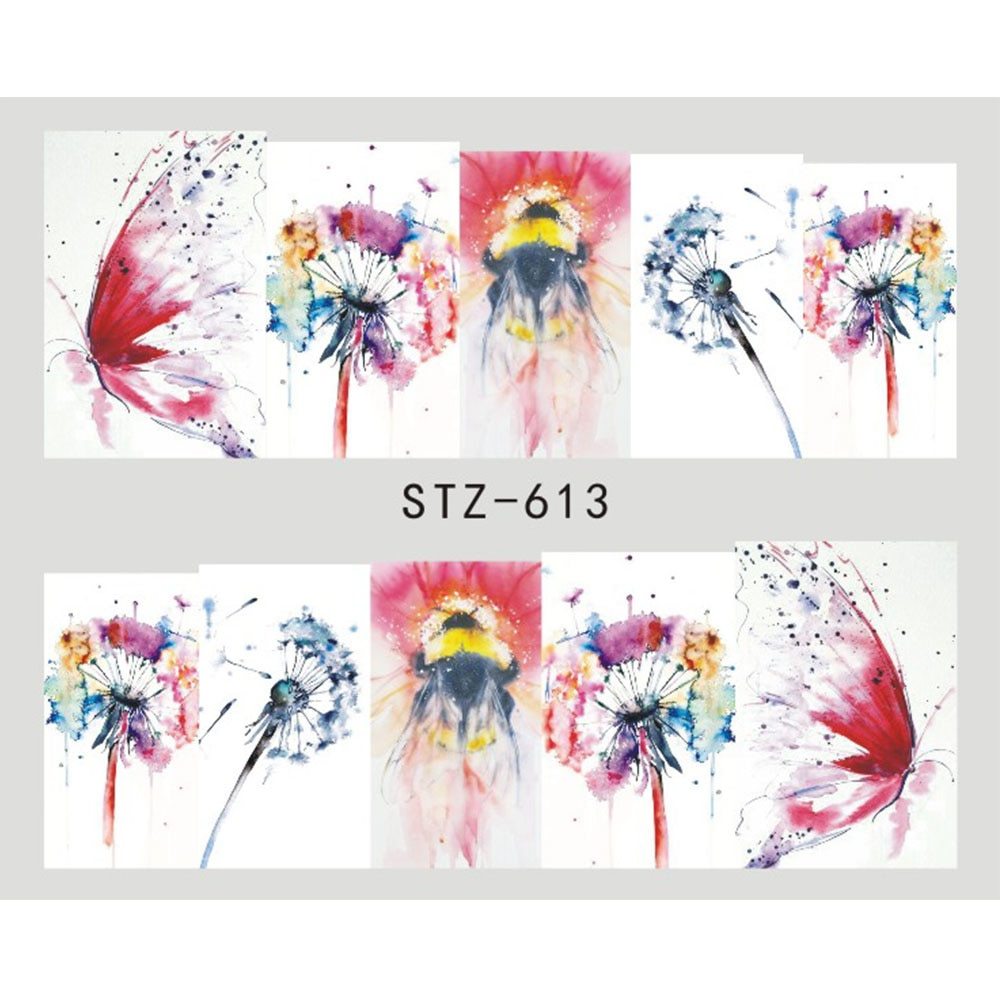 Water Transfer Decal Sliders for Nail Art Decoration - AmiraMart