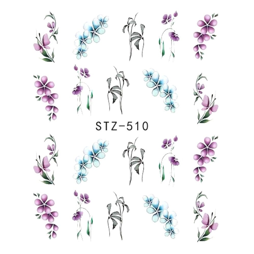Water Transfer Decal Sliders for Nail Art Decoration - AmiraMart