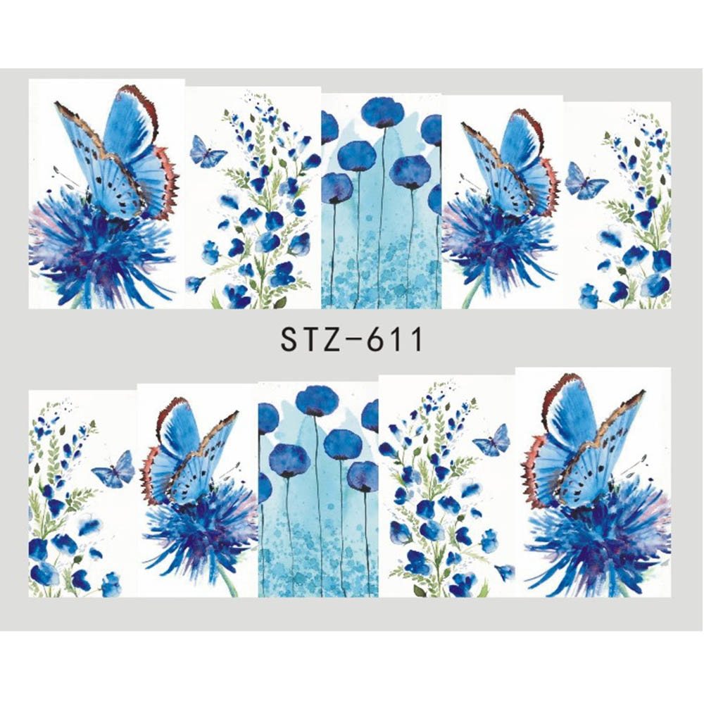 Water Transfer Decal Sliders for Nail Art Decoration - AmiraMart