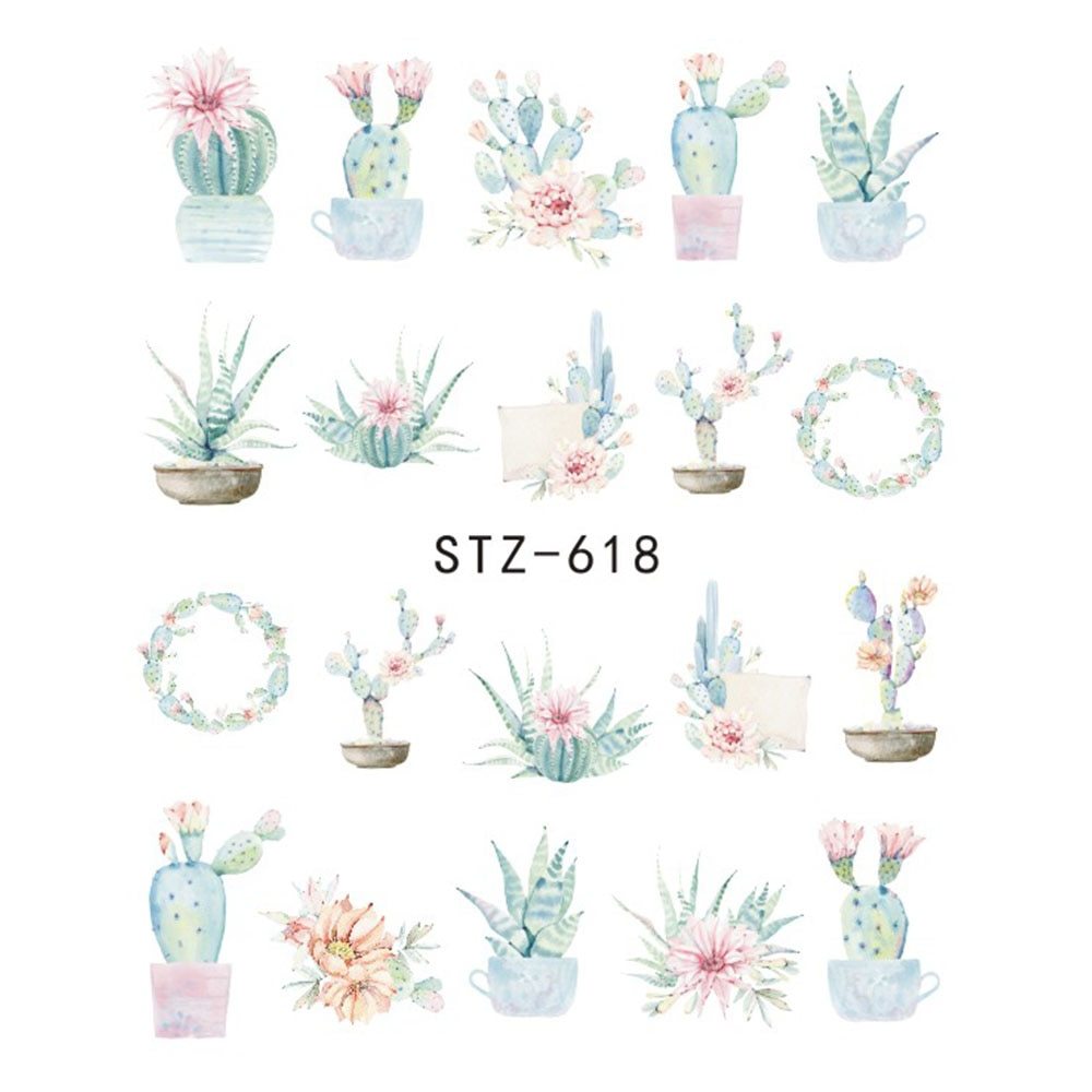 Water Transfer Decal Sliders for Nail Art Decoration - AmiraMart