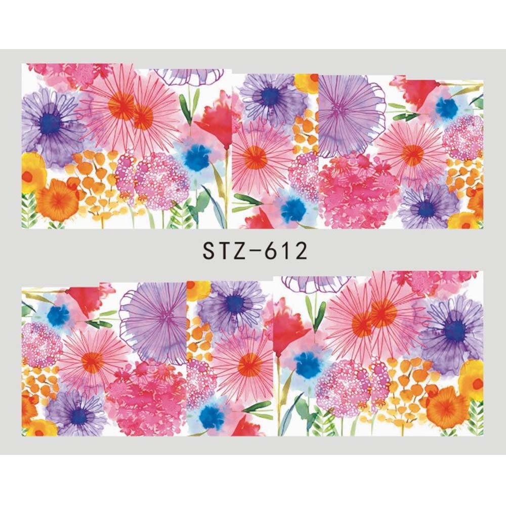 Water Transfer Decal Sliders for Nail Art Decoration - AmiraMart