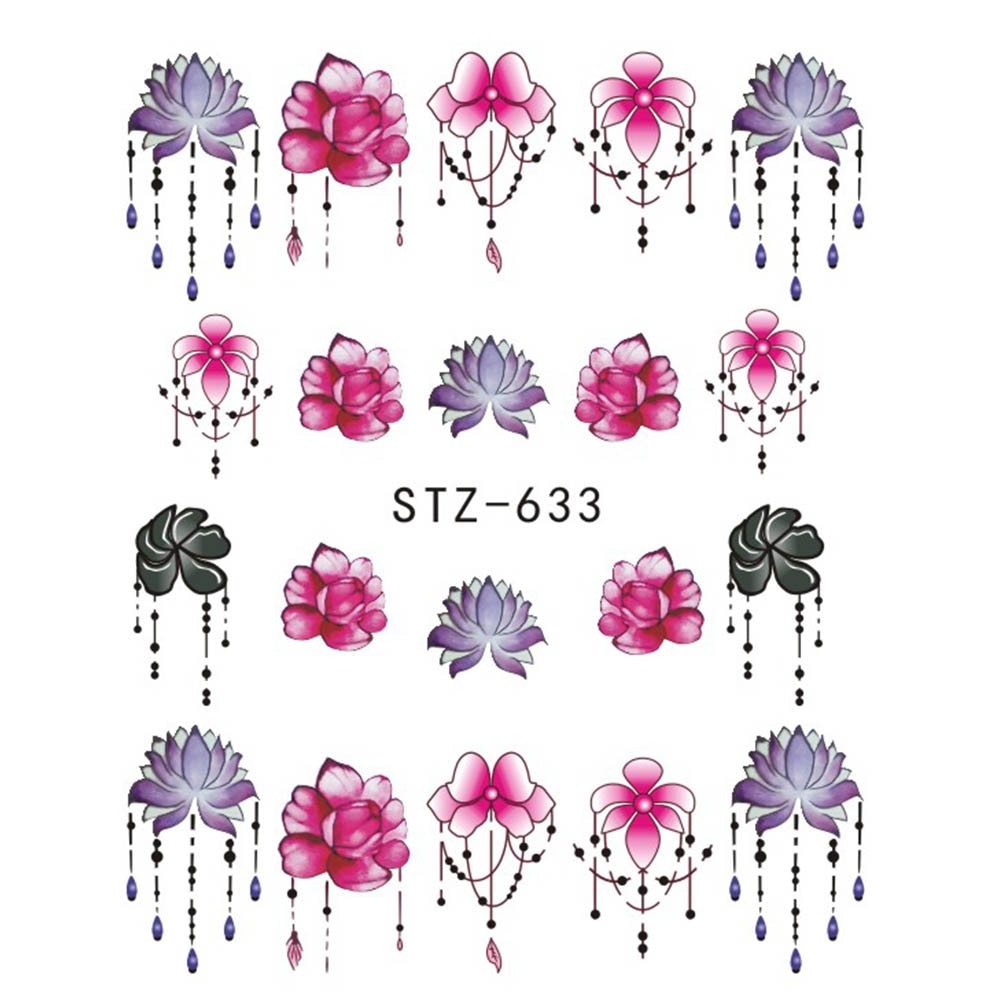 Water Transfer Decal Sliders for Nail Art Decoration - AmiraMart