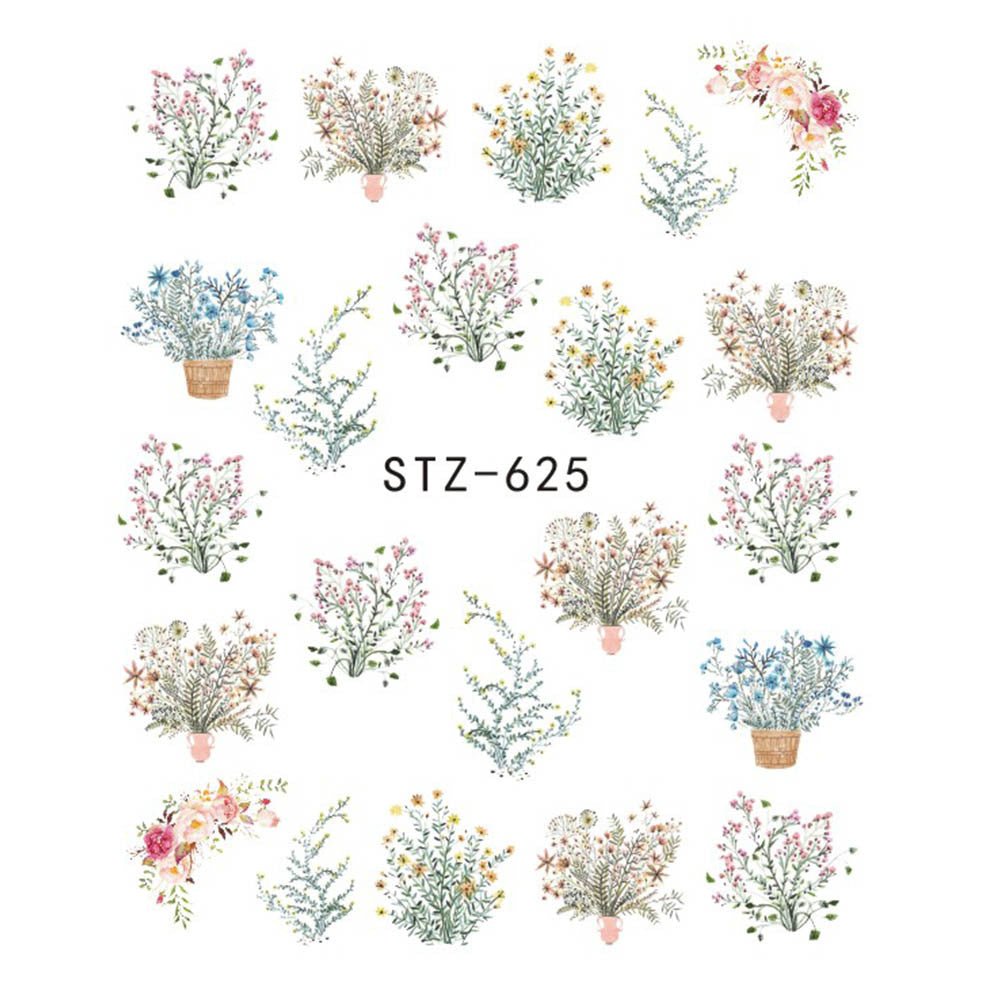 Water Transfer Decal Sliders for Nail Art Decoration - AmiraMart