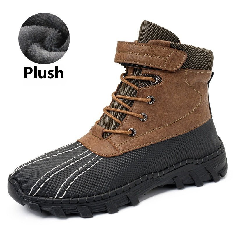 Waterproof And Anti - slip Outdoor Work Boot - AmiraMart