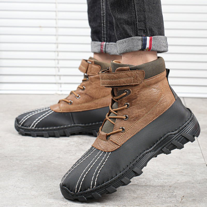 Waterproof And Anti - slip Outdoor Work Boot - AmiraMart