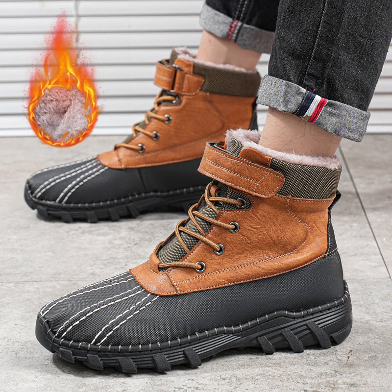 Waterproof And Anti - slip Outdoor Work Boot - AmiraMart