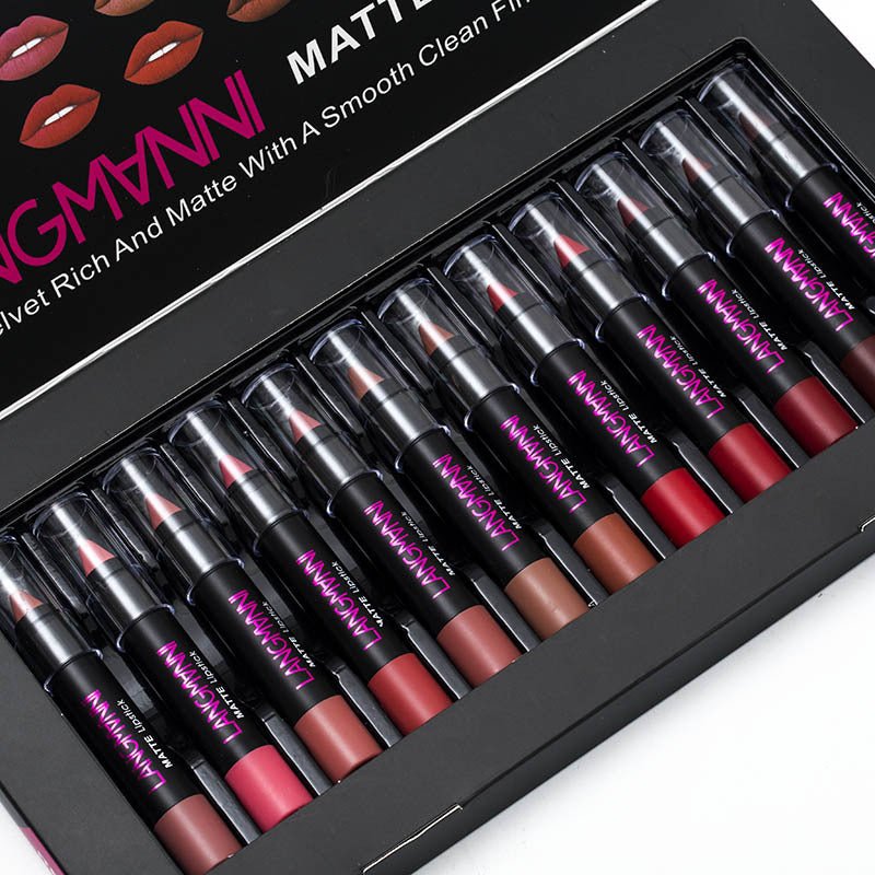 Waterproof Long - lasting Velvet Lipstick Set - AmiraMart