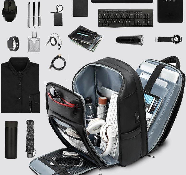 Waterproof USB Charge Laptop Backpack - AmiraMart