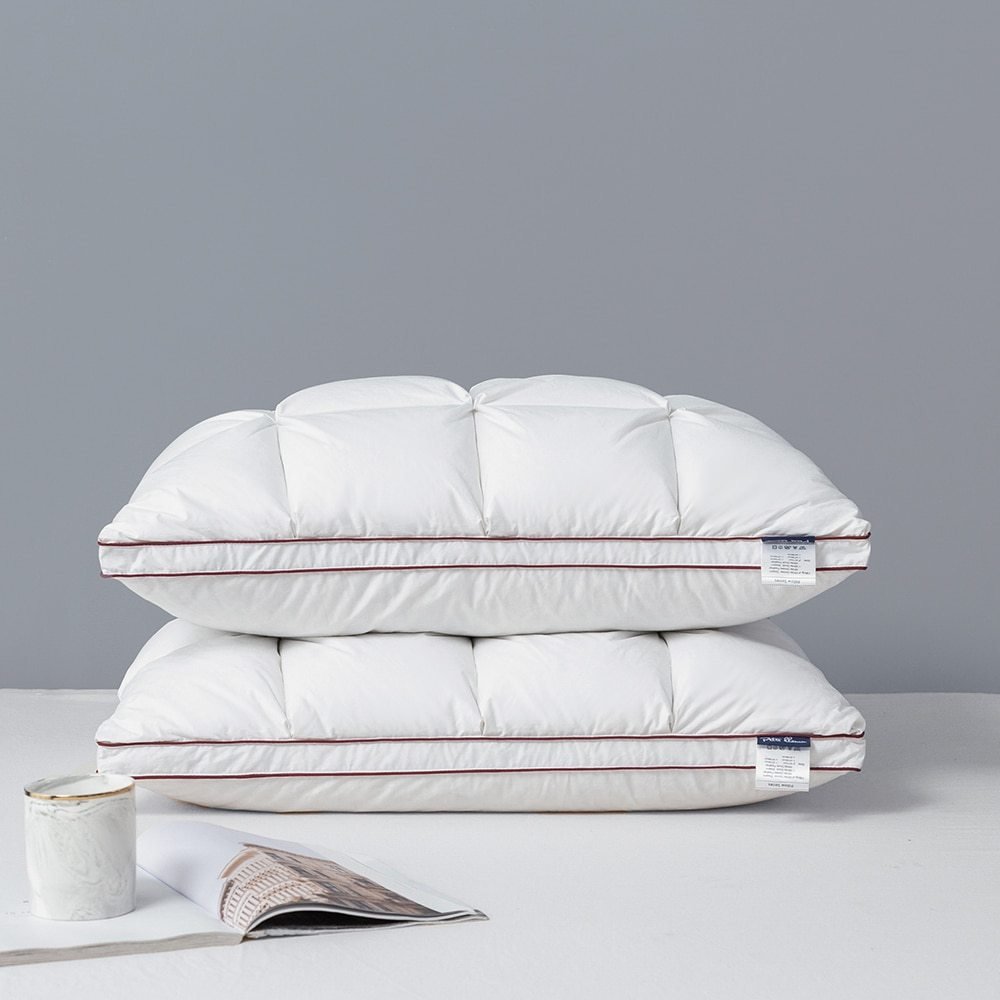 White goose down pillow - AmiraMart