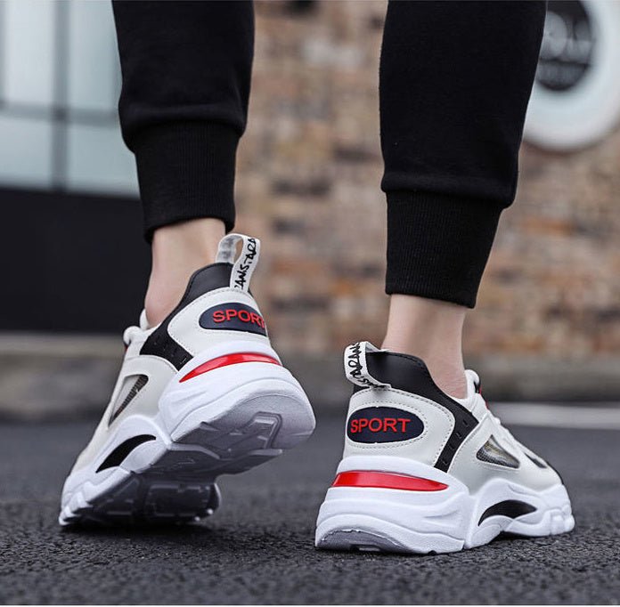 Men Non Slip Walking Running Shoes Sports - AmiraMart