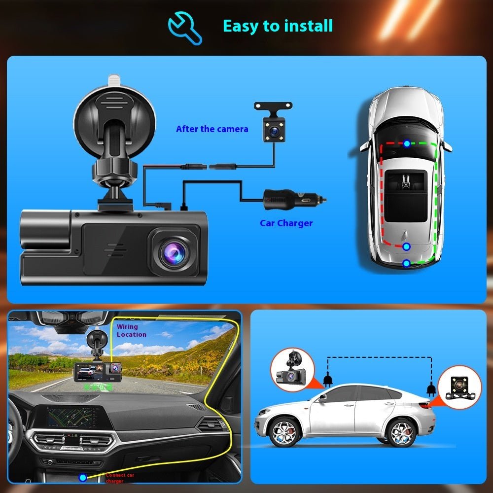 WiFi Dash Cam – Reversing Image & Phone App Support - AmiraMart