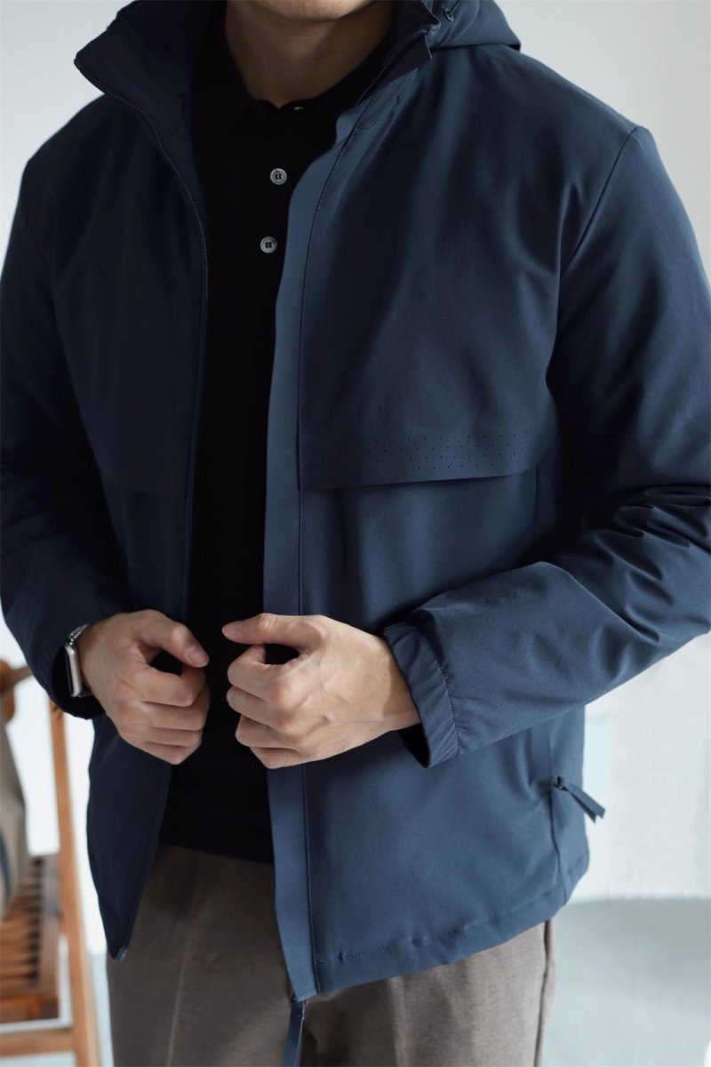 Windproof Tear - Resistant Outdoor Cotton Jacket - AmiraMart