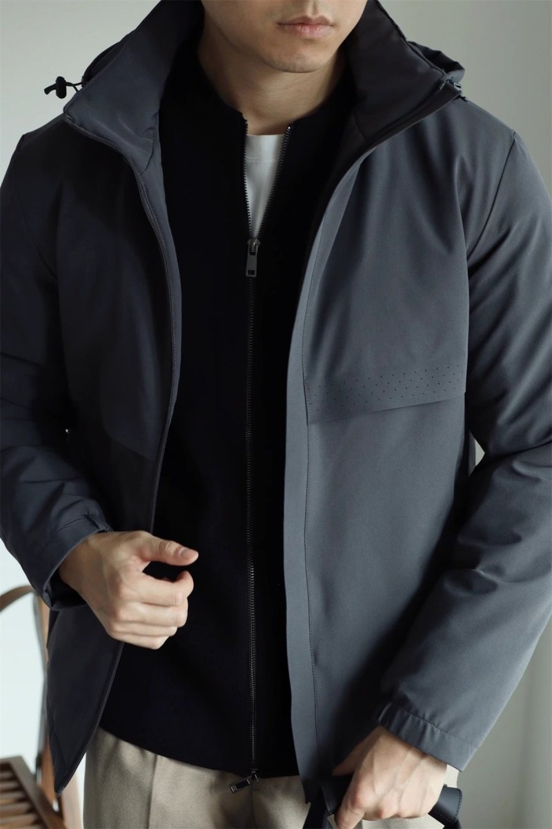 Windproof Tear - Resistant Outdoor Cotton Jacket - AmiraMart