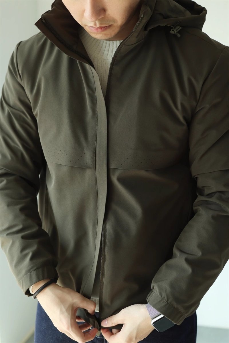 Windproof Tear - Resistant Outdoor Cotton Jacket - AmiraMart