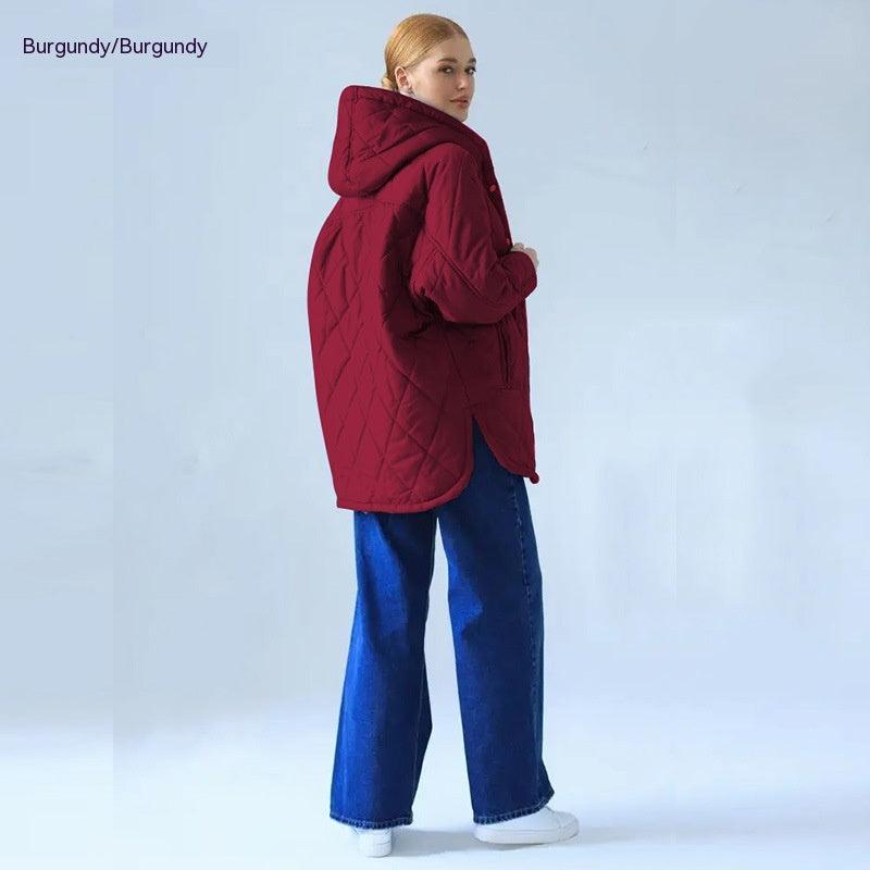 Windproof Thermal Cotton - padded Coat - AmiraMart