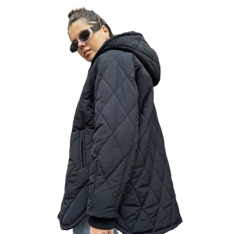 Windproof Thermal Cotton - padded Coat - AmiraMart