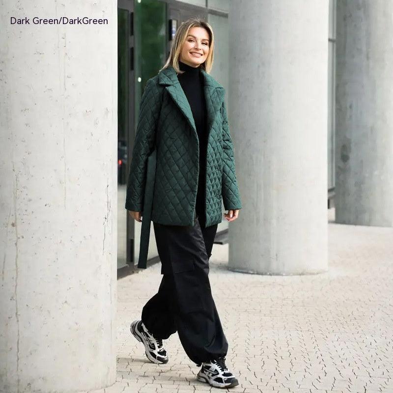 Windproof Thermal Cotton - padded Coat - AmiraMart