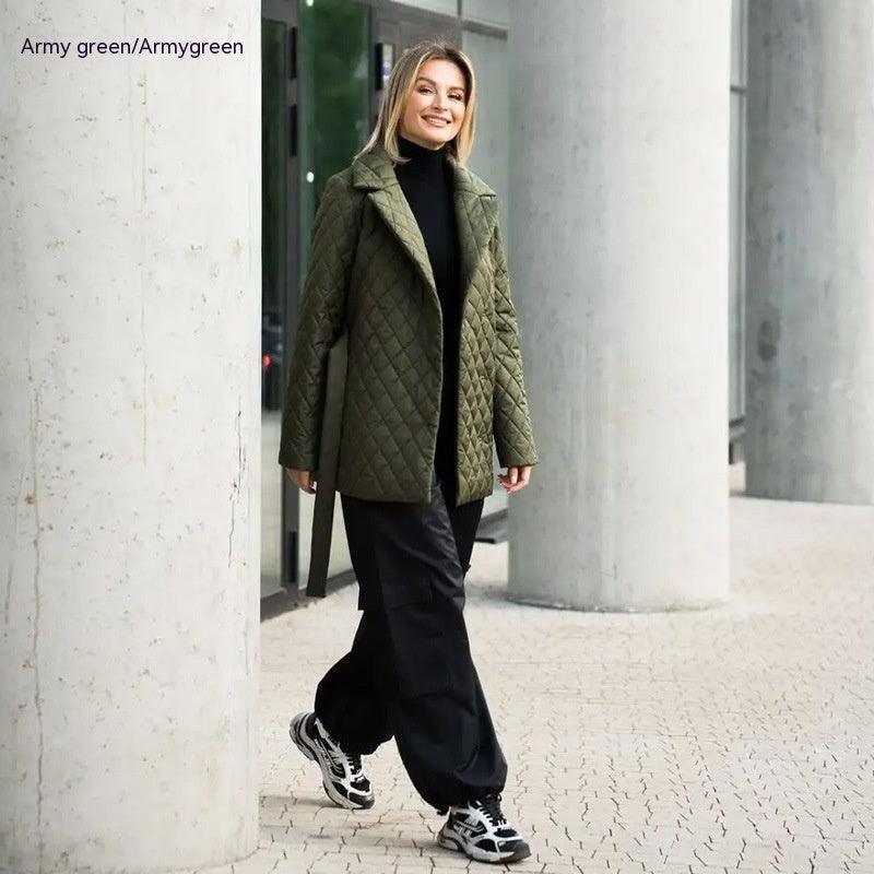 Windproof Thermal Cotton - padded Coat - AmiraMart