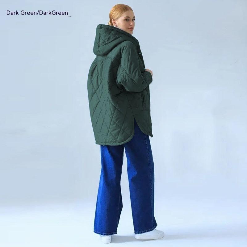 Windproof Thermal Cotton - padded Coat - AmiraMart