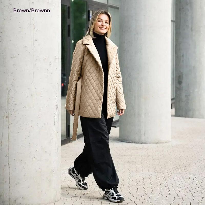 Windproof Thermal Cotton - padded Coat - AmiraMart