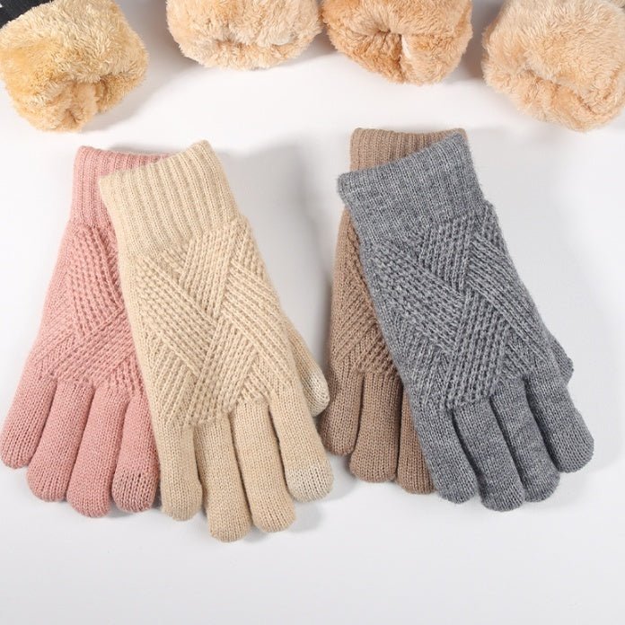 Windproof Thermal Touch Screen Gloves - AmiraMart