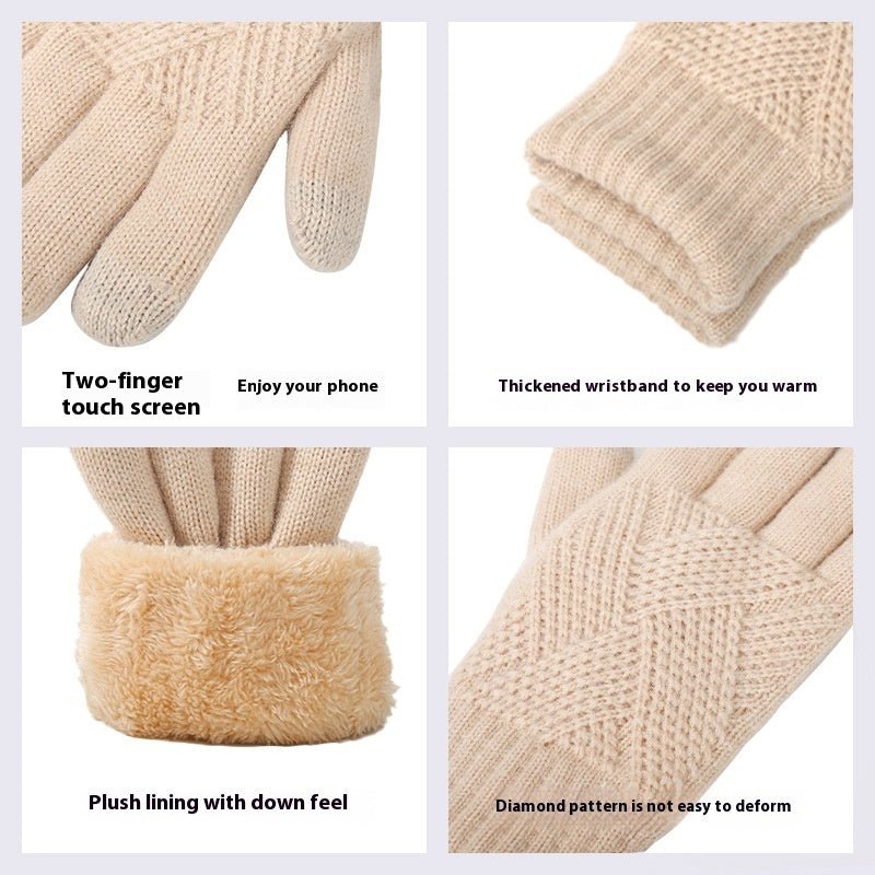 Windproof Thermal Touch Screen Gloves - AmiraMart