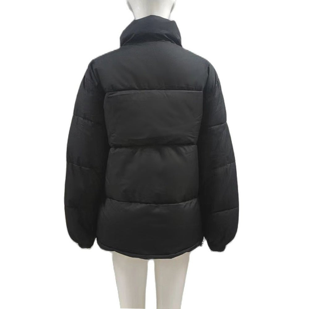 Women Casual Windproof Down Cotton Coat - AmiraMart