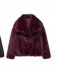 Winter Plush Coat Fashion Thicken Lapel Outwear - AmiraMart