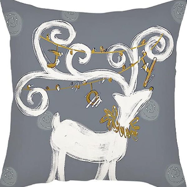 Winter Series Throw Pillow Cover Linen - AmiraMart