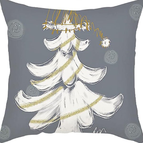 Winter Series Throw Pillow Cover Linen - AmiraMart