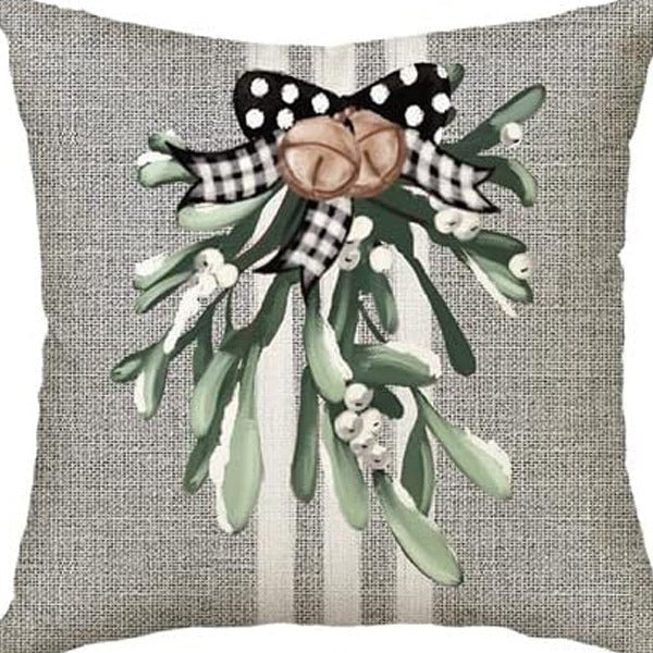 Winter Series Throw Pillow Cover Linen - AmiraMart