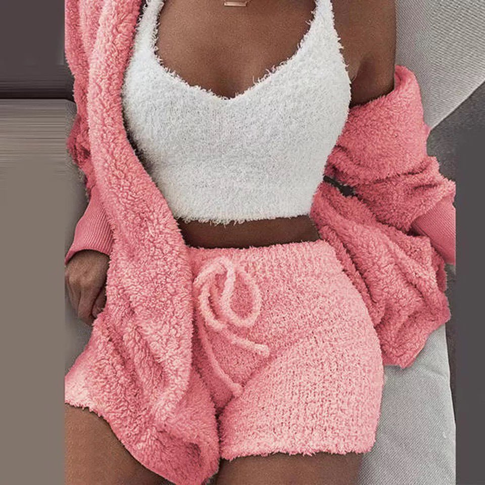 Winter Sexy Women Home Wear Suit - AmiraMart