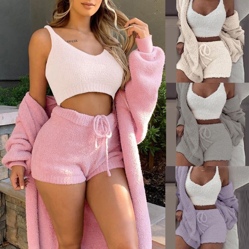 Winter Sexy Women Home Wear Suit - AmiraMart