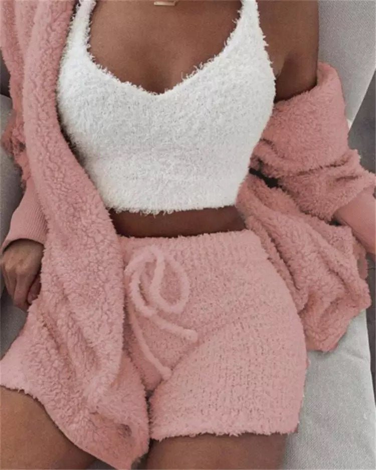 Winter Sexy Women Home Wear Suit - AmiraMart