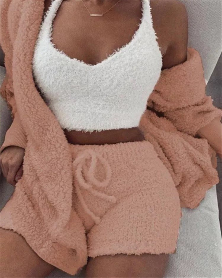 Winter Sexy Women Home Wear Suit - AmiraMart